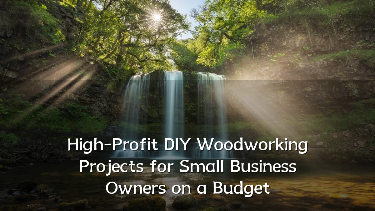 High-Profit DIY Woodworking Projects for Small Business Owners on a Budget