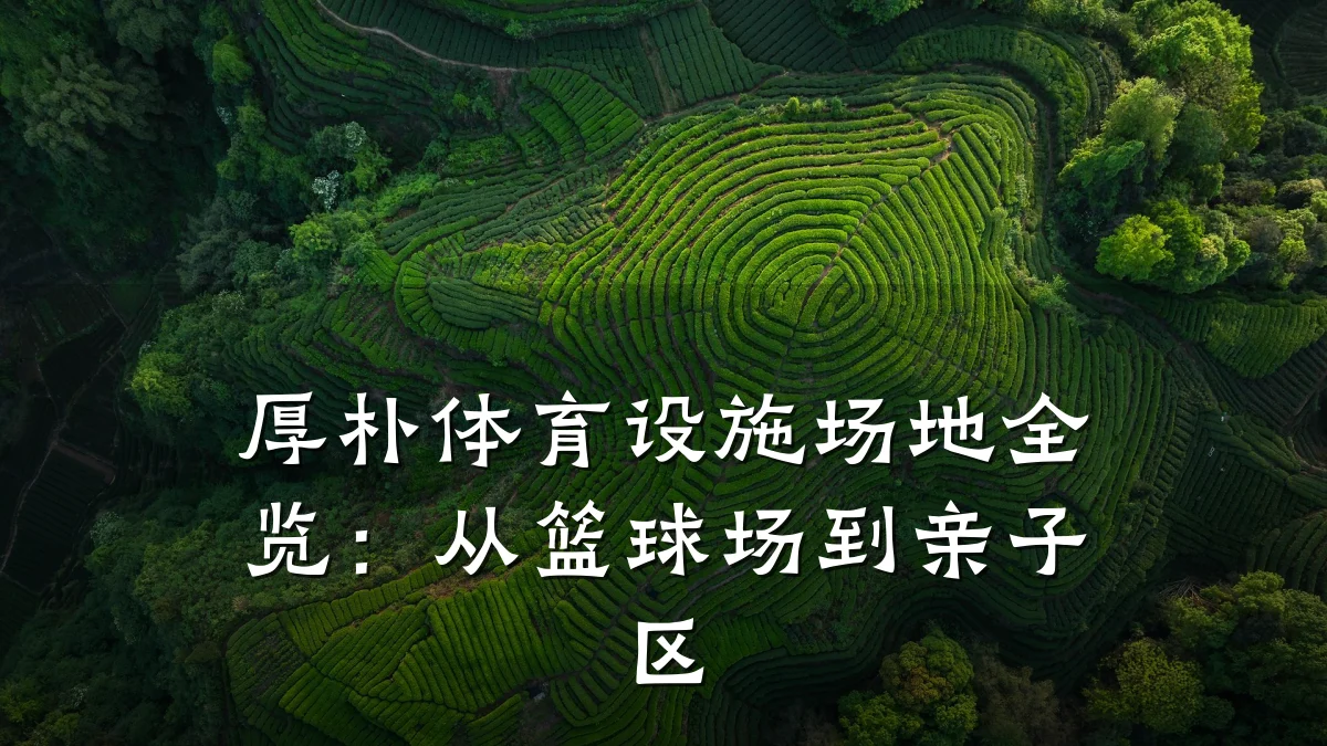 厚朴体育设施场地全览:从篮球场到亲子区