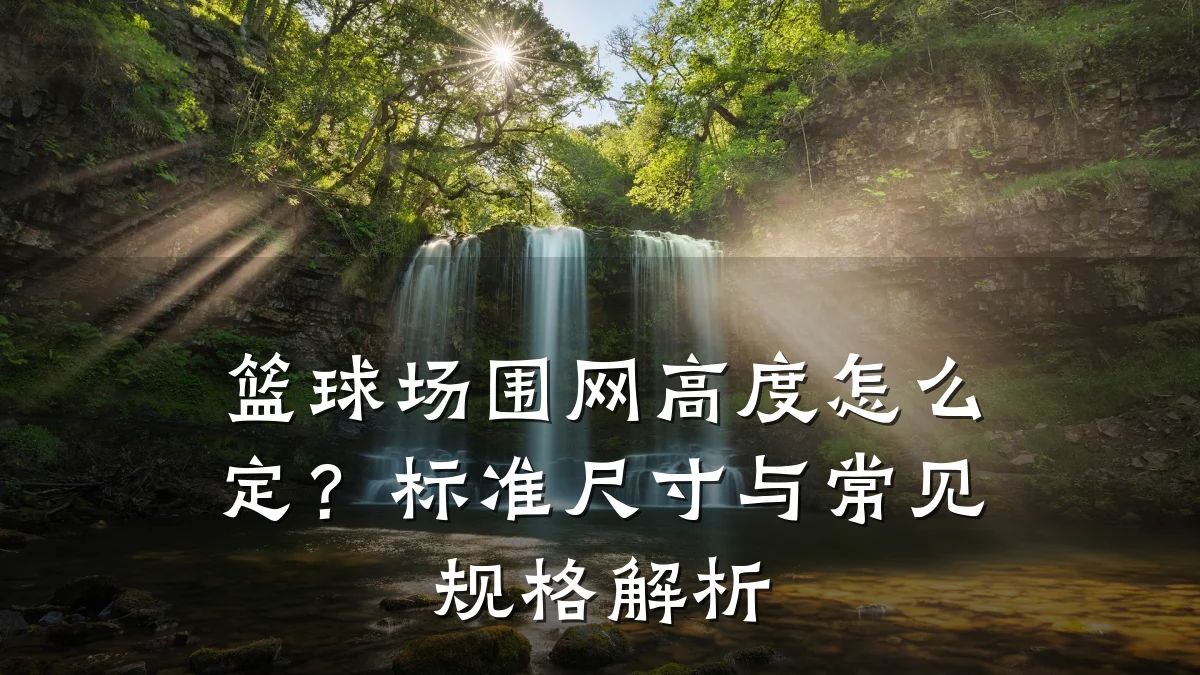 篮球场围网高度怎么定?标准尺寸与常见规格解析