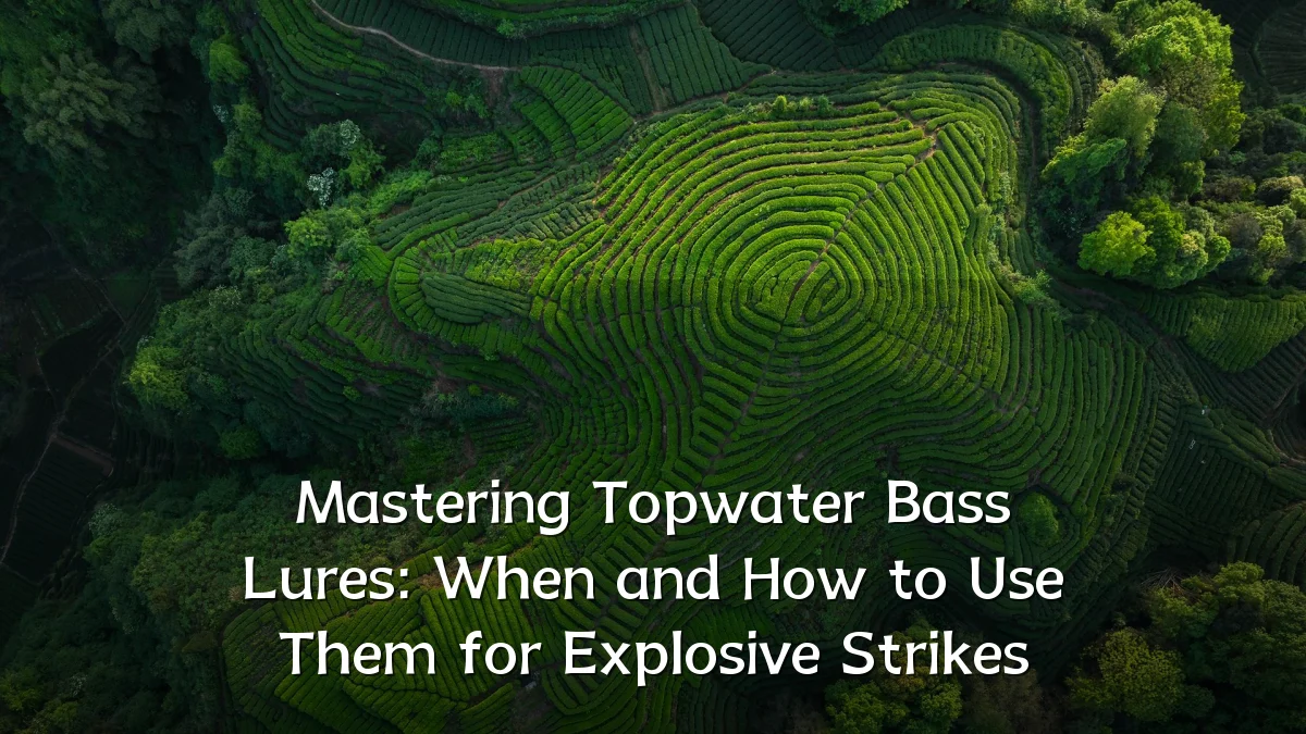 Mastering Topwater Bass Lures: When and How to Use Them for Explosive Strikes