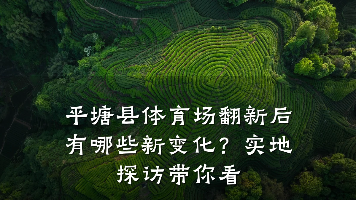 平塘县体育场翻新后有哪些新变化？实地探访带你看