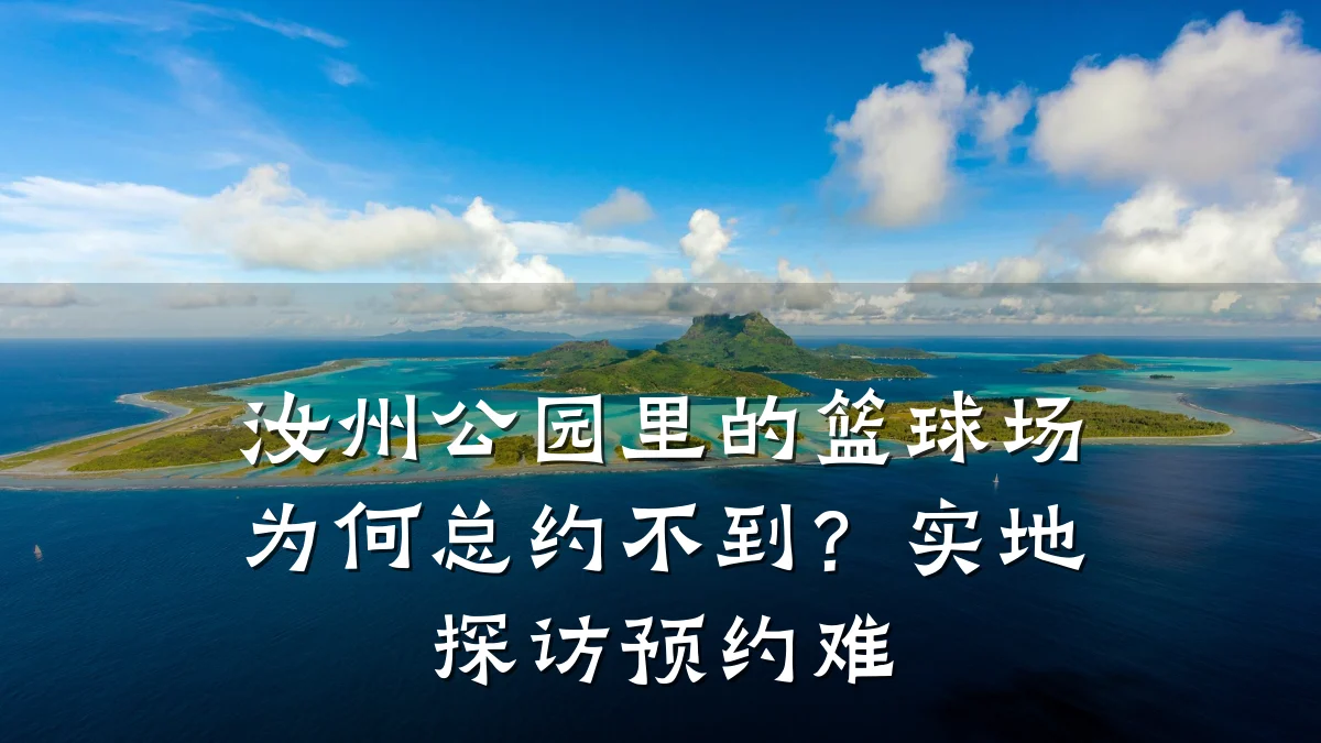 汝州公园里的篮球场为何总约不到?实地探访预约难