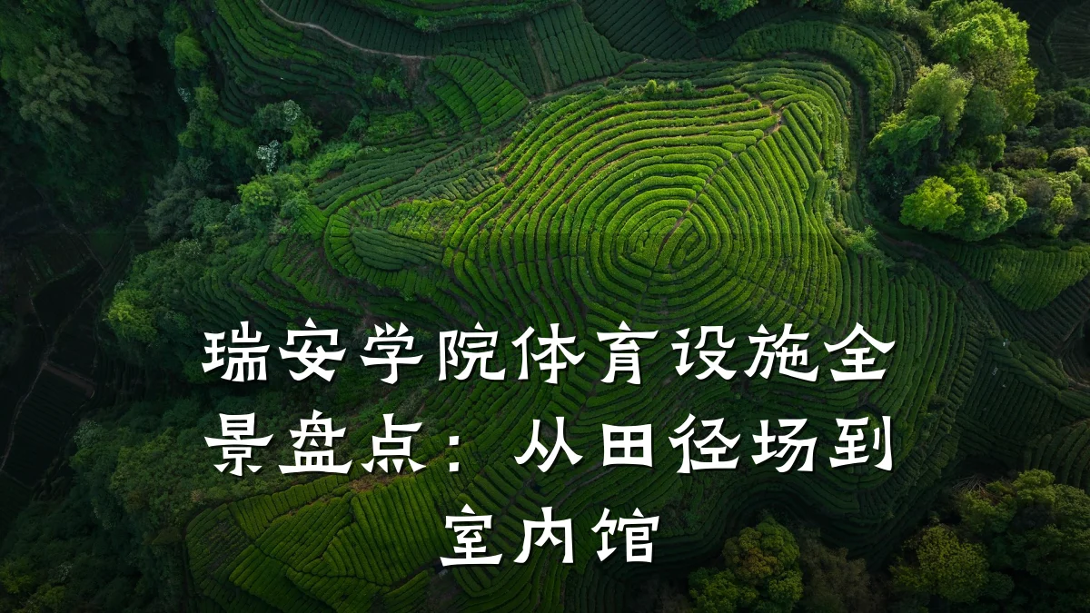 瑞安学院体育设施全景盘点:从田径场到室内馆