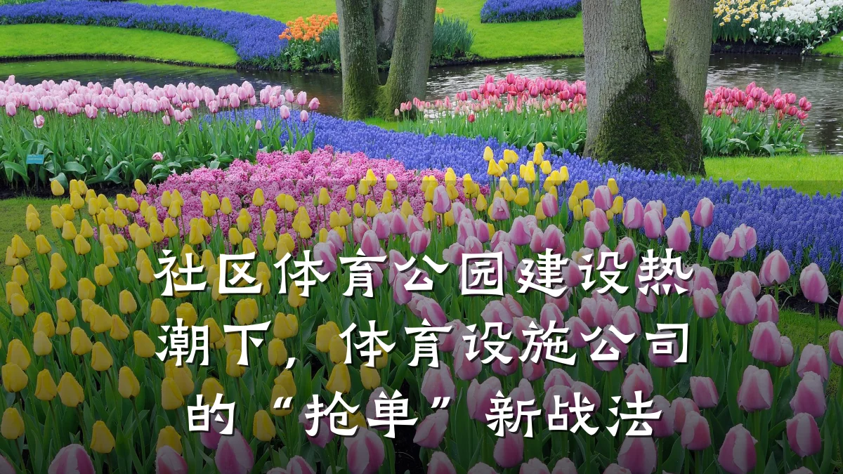 社区体育公园建设热潮下,体育设施公司的“抢单”新战法