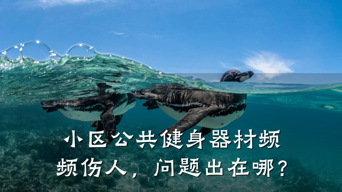 小区公共健身器材频频伤人,问题出在哪?