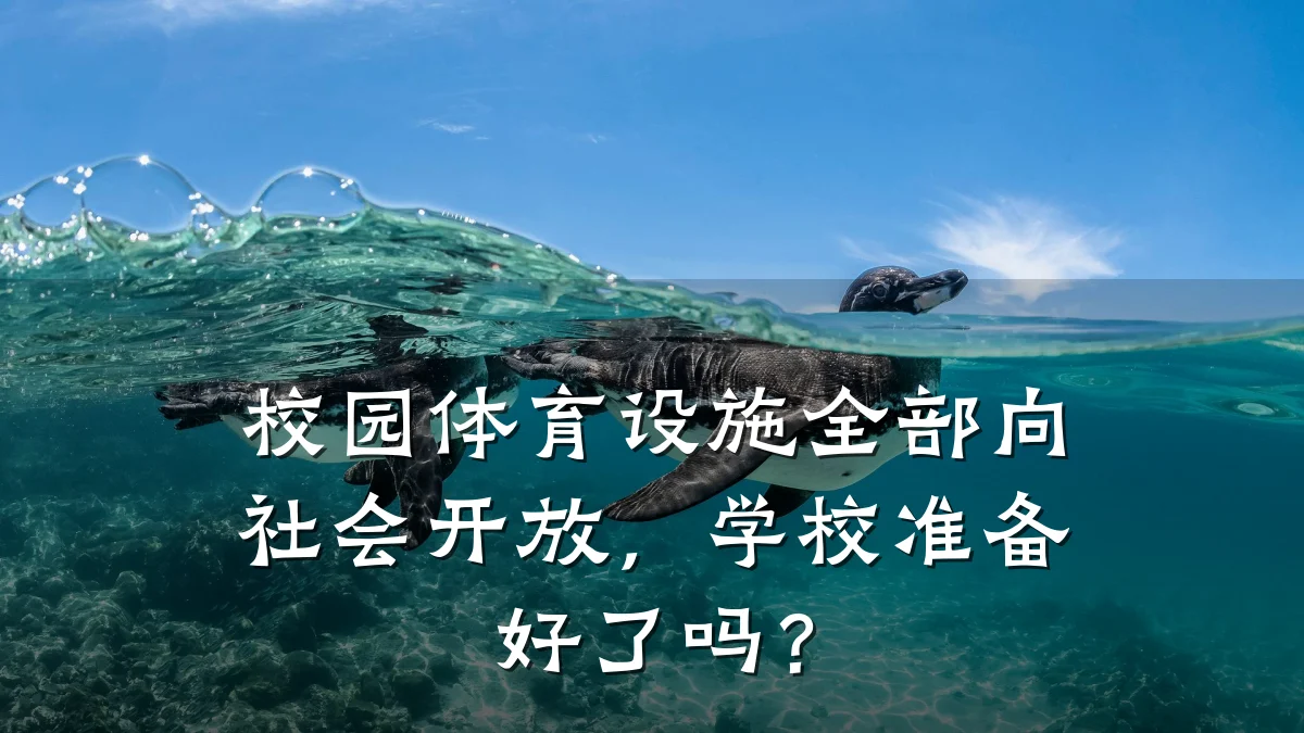 校园体育设施全部向社会开放,学校准备好了吗?