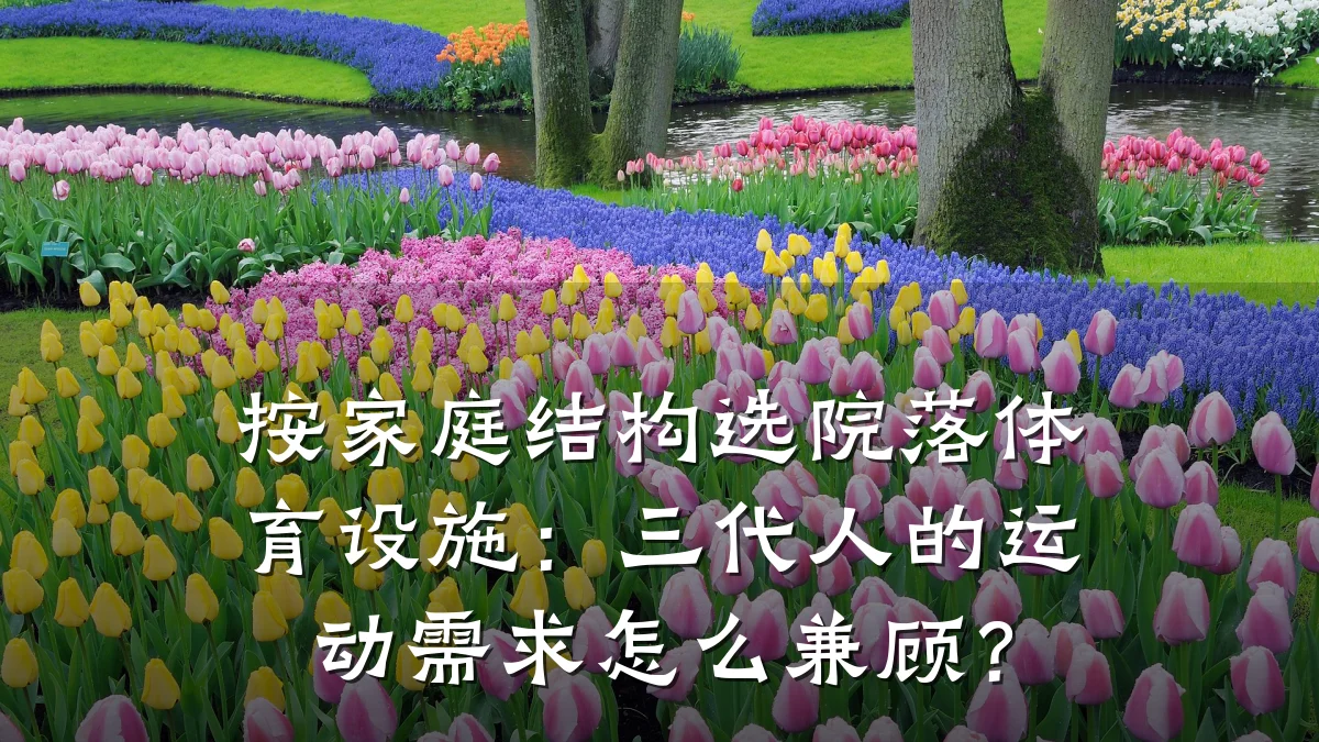 按家庭结构选院落体育设施:三代人的运动需求怎么兼顾?