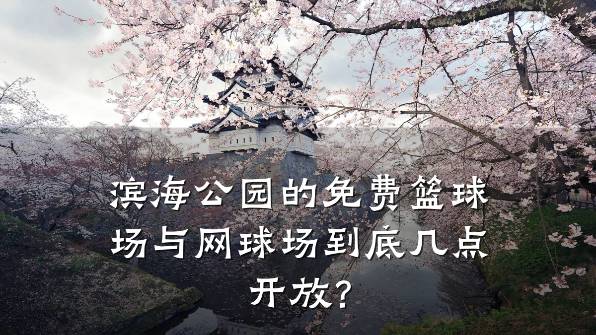 滨海公园的免费篮球场与网球场到底几点开放?