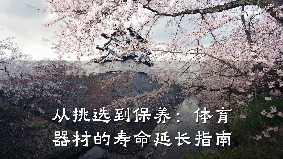 从挑选到保养:体育器材的寿命延长指南