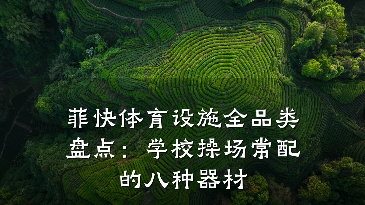 菲快体育设施全品类盘点:学校操场常配的八种器材