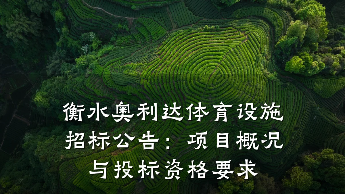 衡水奥利达体育设施招标公告:项目概况与投标资格要求