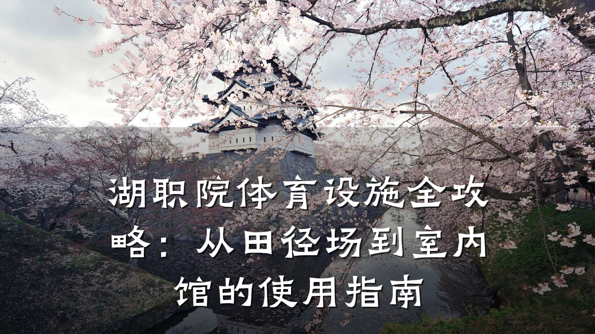 湖职院体育设施全攻略:从田径场到室内馆的使用指南