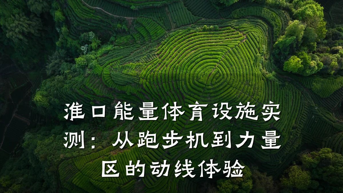 淮口能量体育设施实测:从跑步机到力量区的动线体验