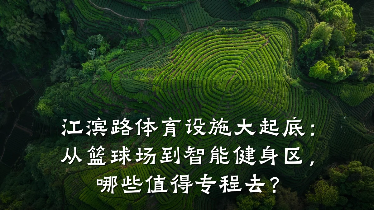 江滨路体育设施大起底：从篮球场到智能健身区，哪些值得专程去？