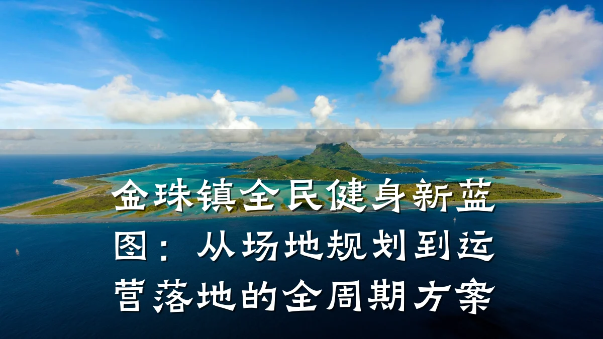 金珠镇全民健身新蓝图:从场地规划到运营落地的全周期方案