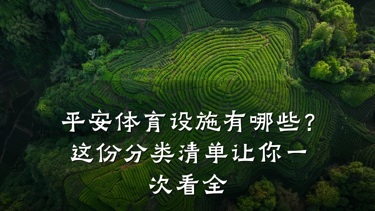 平安体育设施有哪些?这份分类清单让你一次看全