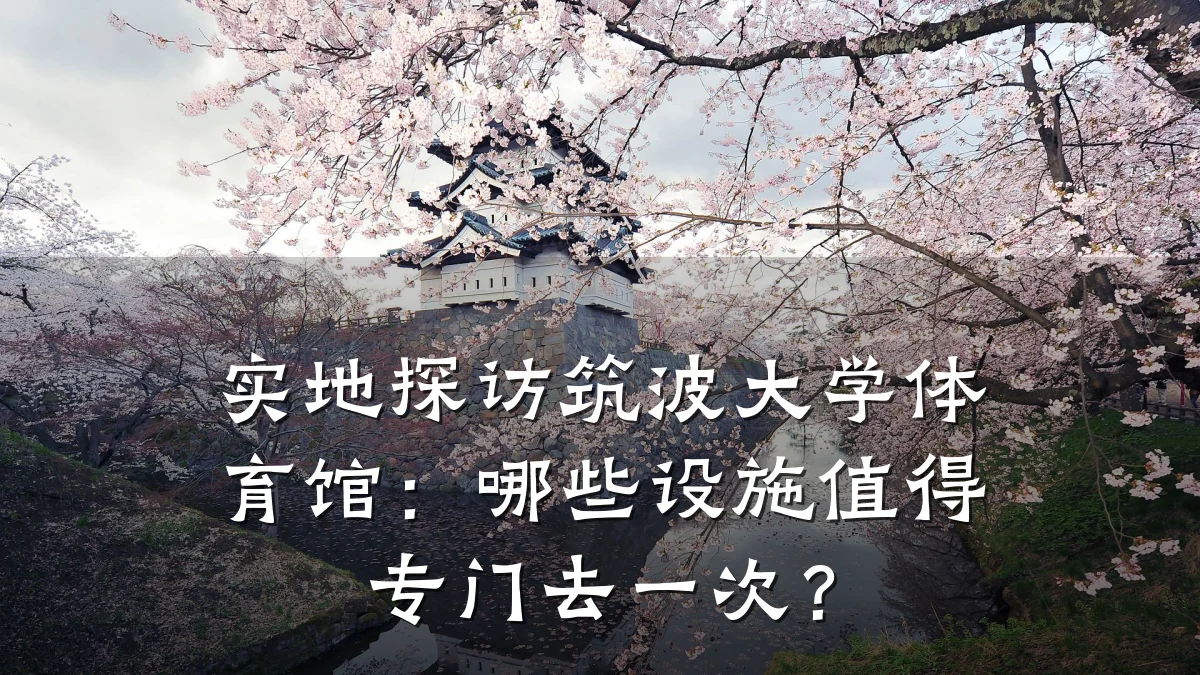 实地探访筑波大学体育馆:哪些设施值得专门去一次?