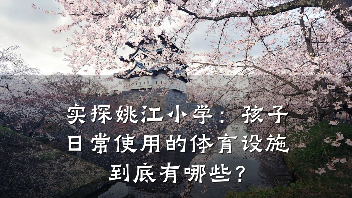 实探姚江小学:孩子日常使用的体育设施到底有哪些?
