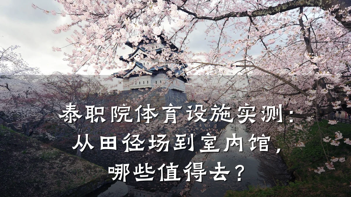 泰职院体育设施实测:从田径场到室内馆,哪些值得去?