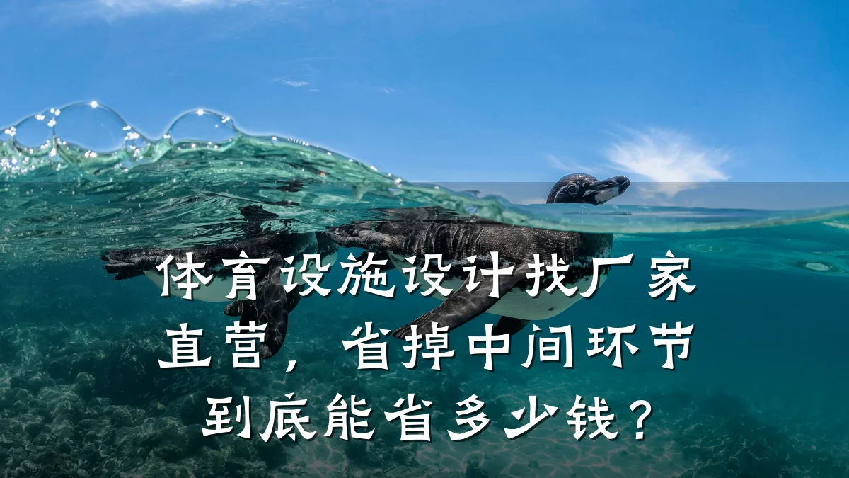 体育设施设计找厂家直营，省掉中间环节到底能省多少钱？