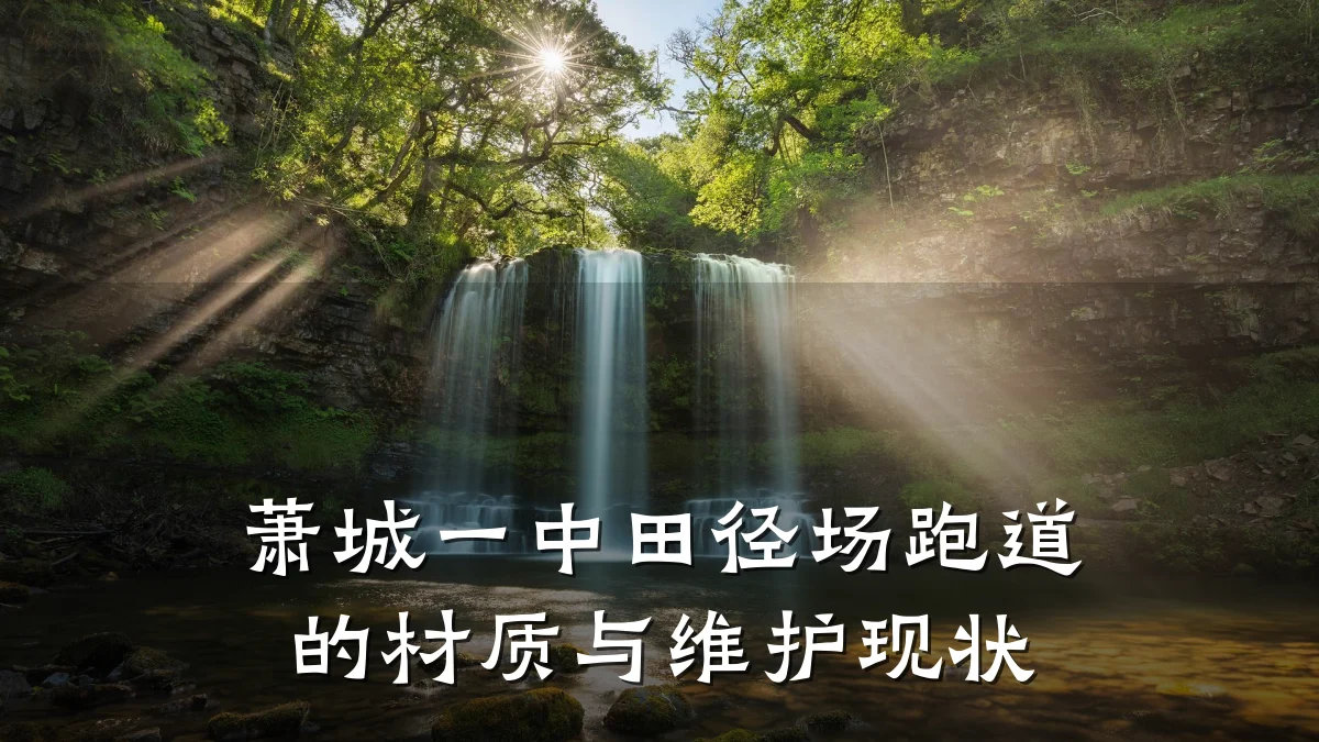 萧城一中田径场跑道的材质与维护现状