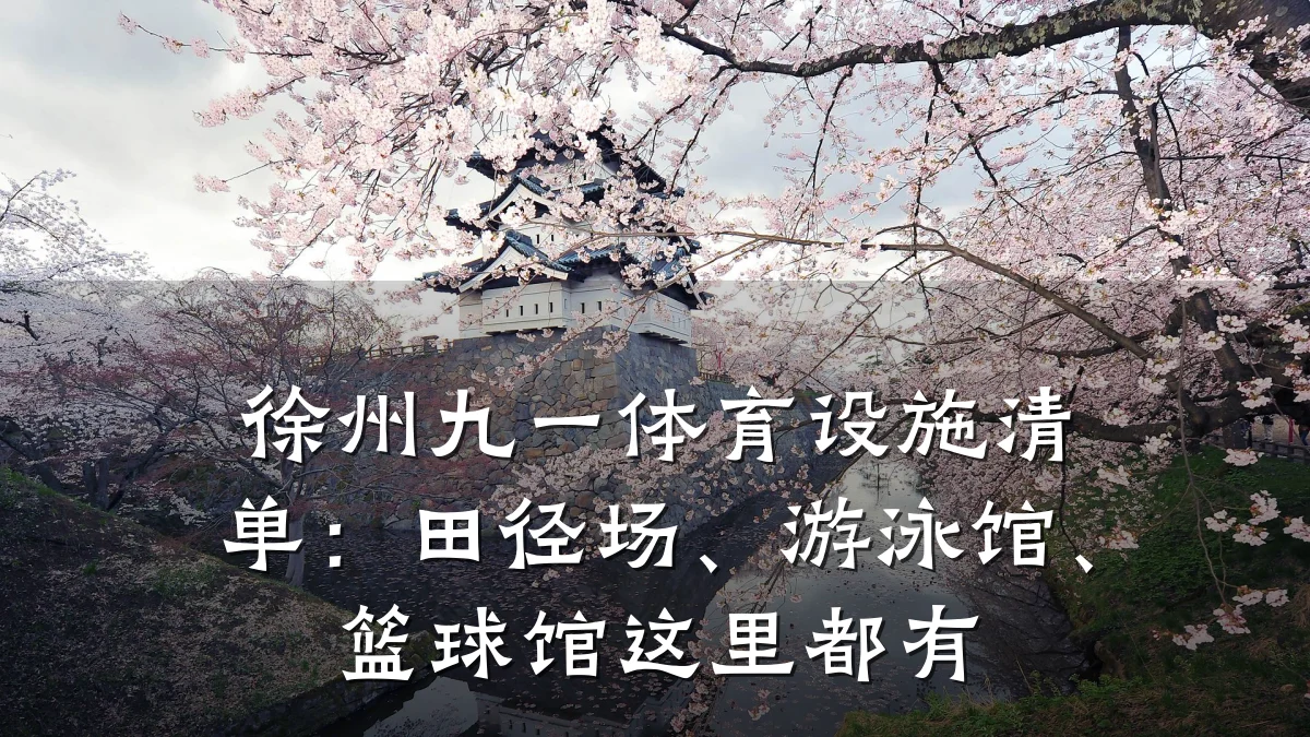 徐州九一体育设施清单:田径场、游泳馆、篮球馆这里都有