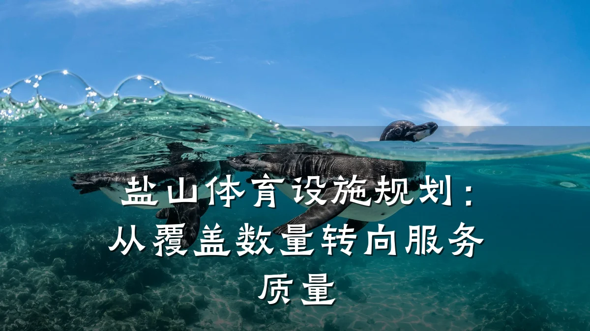 盐山体育设施规划:从覆盖数量转向服务质量
