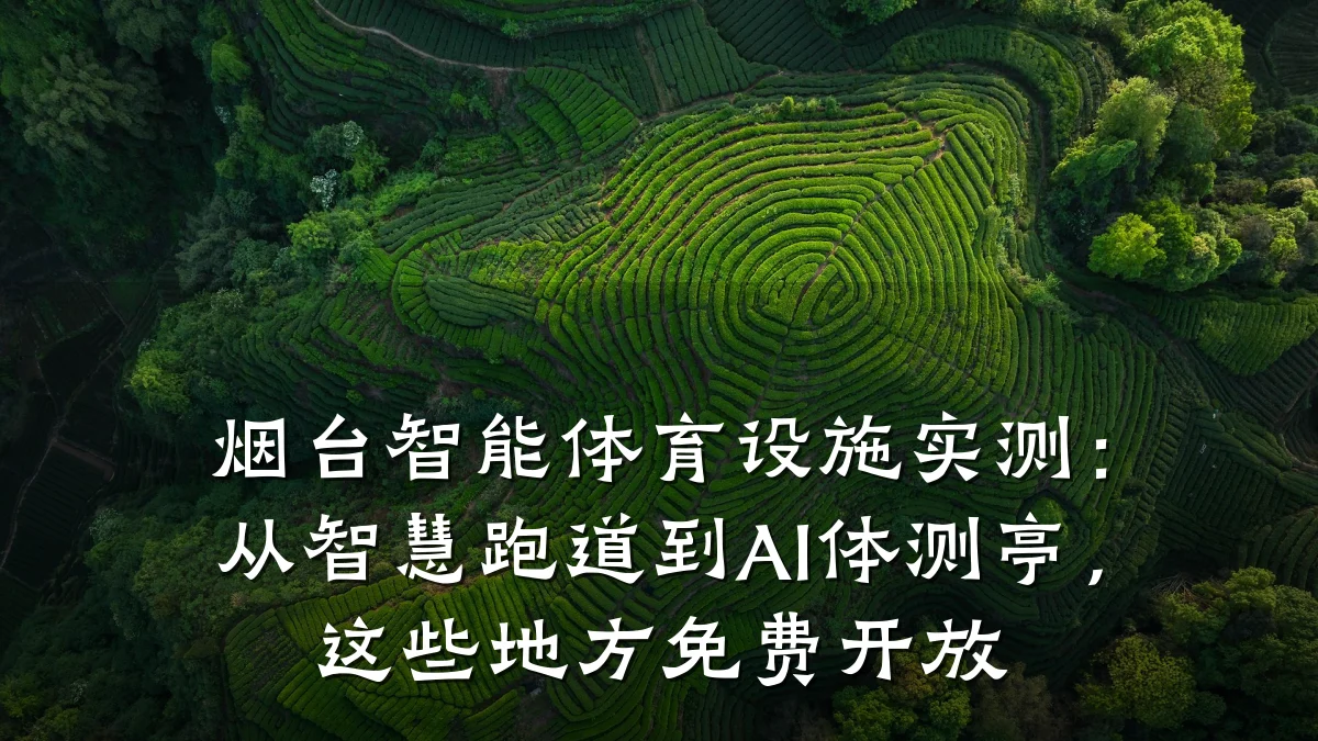 烟台智能体育设施实测:从智慧跑道到AI体测亭,这些地方免费开放