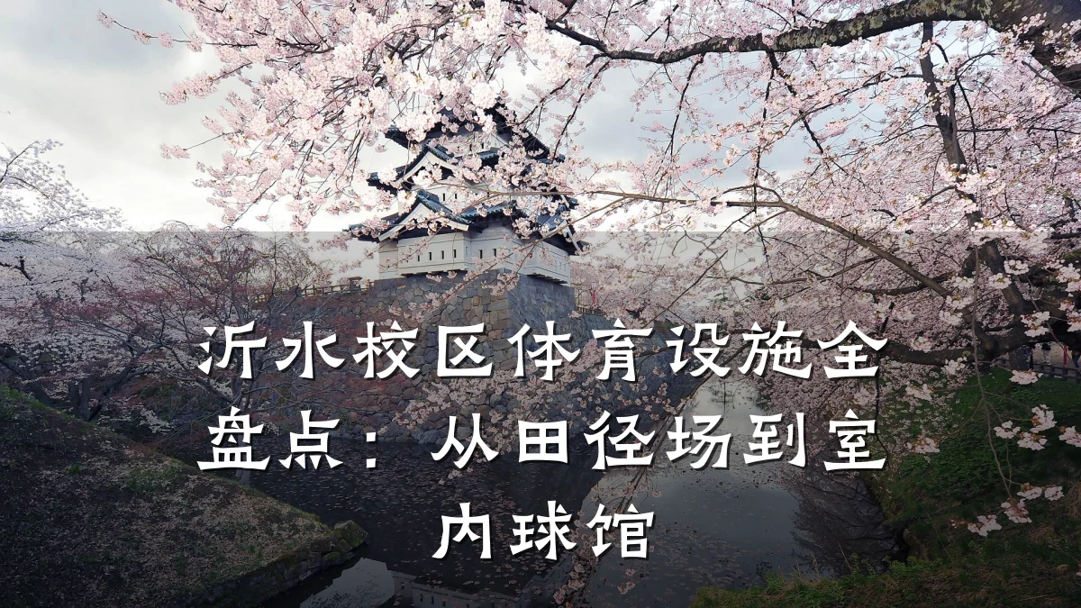 沂水校区体育设施全盘点:从田径场到室内球馆