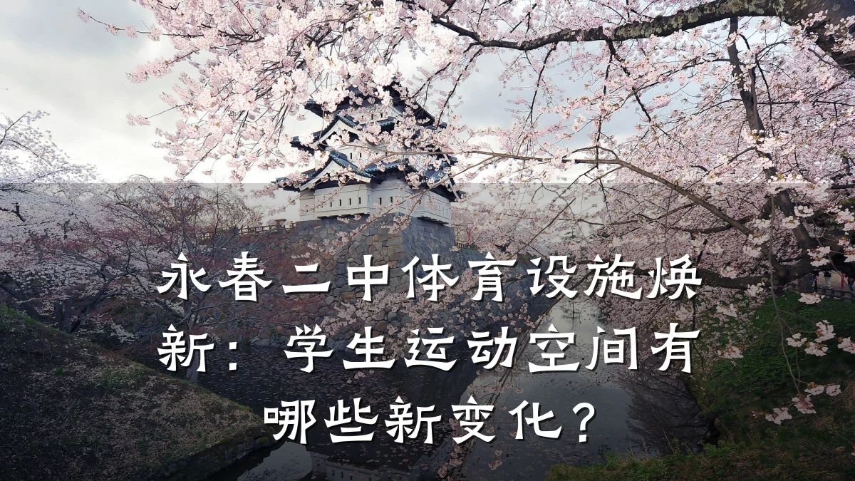 永春二中体育设施焕新:学生运动空间有哪些新变化?