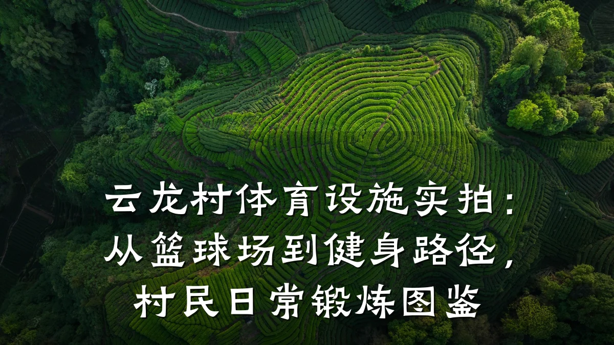 云龙村体育设施实拍：从篮球场到健身路径，村民日常锻炼图鉴