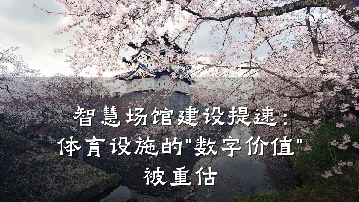 智慧场馆建设提速:体育设施的"数字价值"被重估
